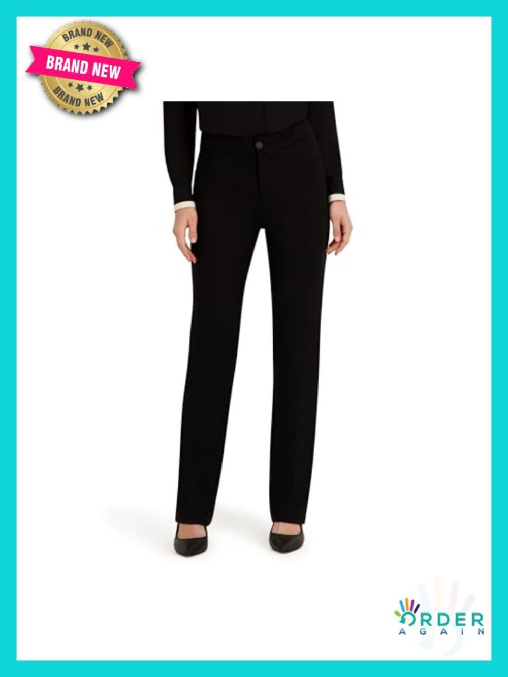 Flare Leg Compression Pants - Bootcut Trouser Ponte Knit